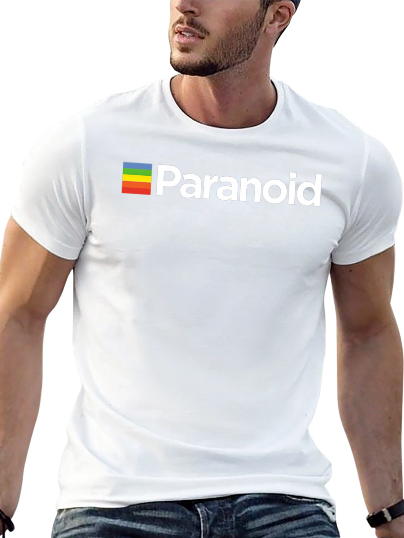 Paranoid Graphic Tee - Retro Inspired