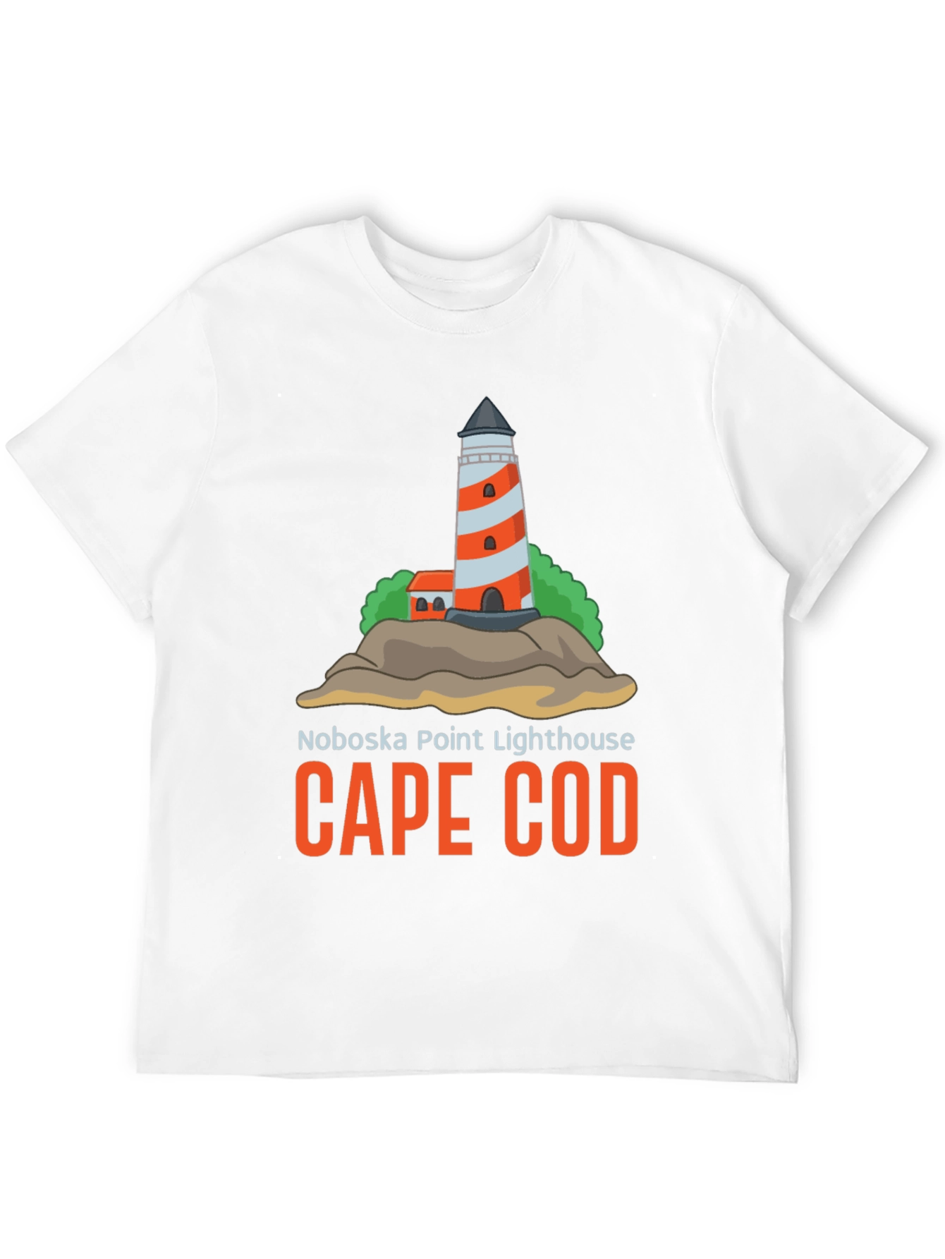 Cape Cod Noboska Point Lighthouse T-Shirt