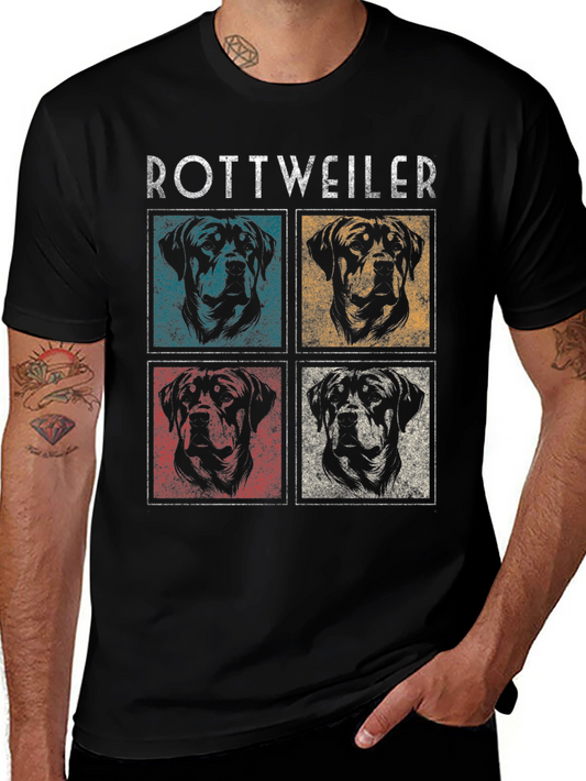 Rottweiler Dog Breed Graphic T-Shirt