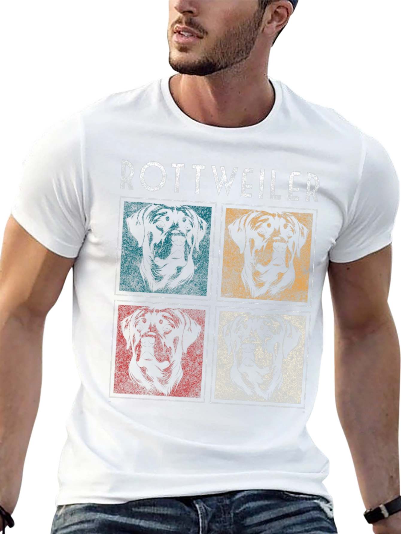 Rottweiler Dog Breed Graphic T-Shirt