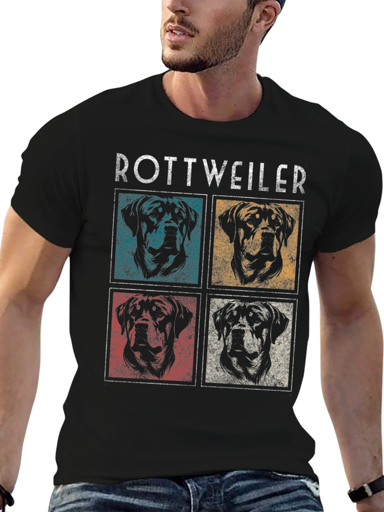 Rottweiler Dog Breed Graphic T-Shirt