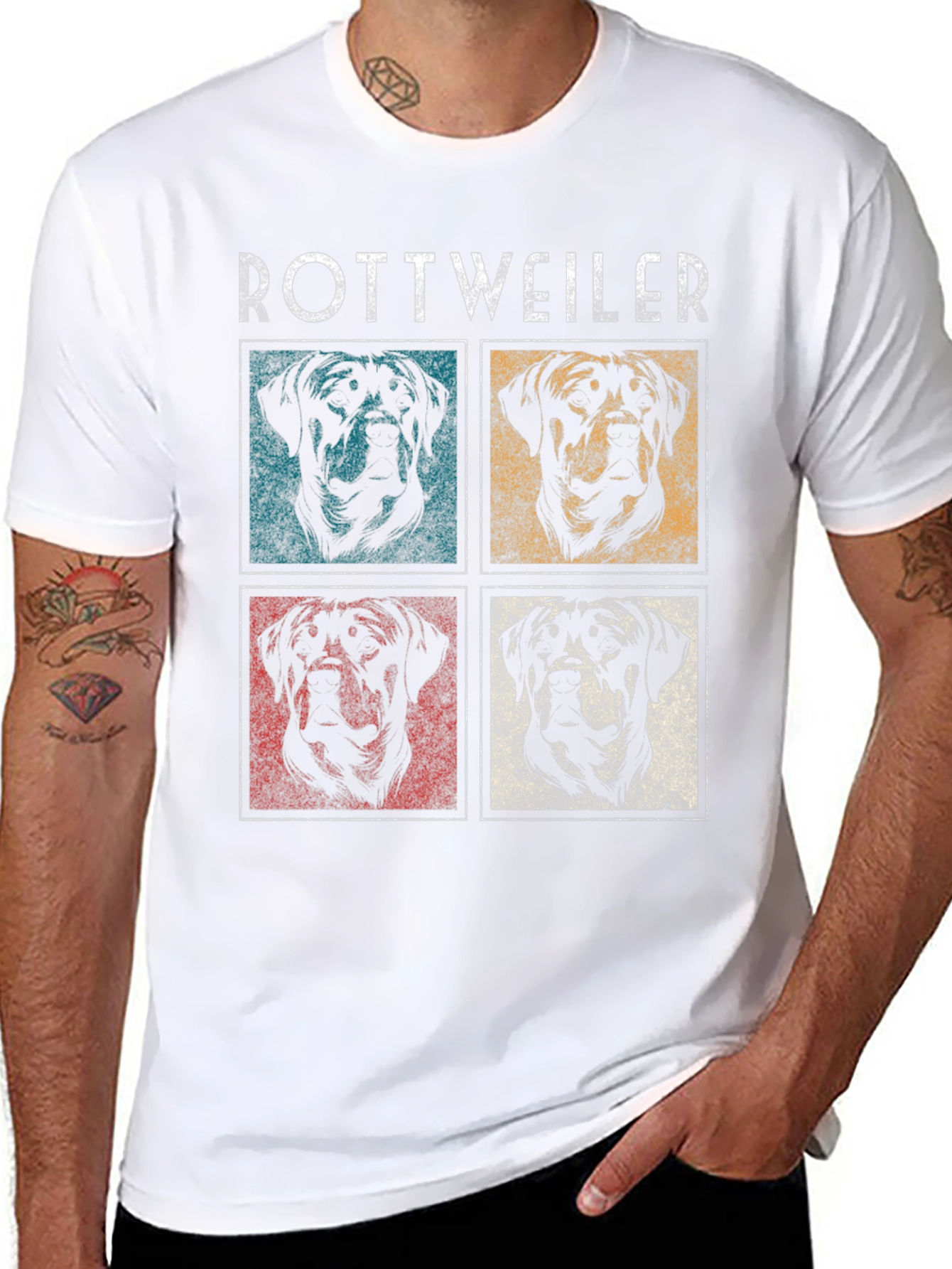 Rottweiler Dog Breed Graphic T-Shirt