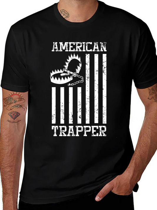 American Trapper Patriotic T-Shirt