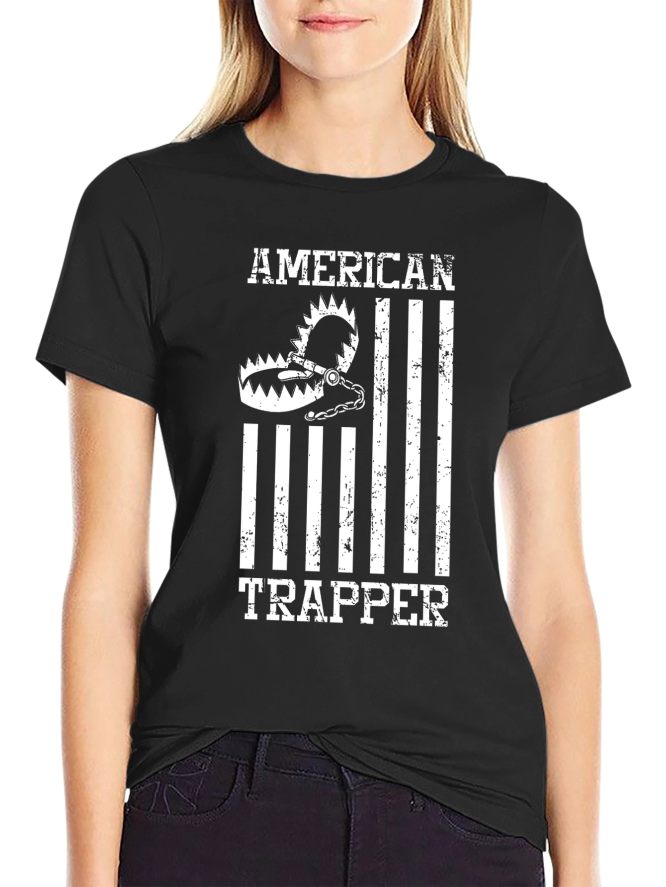 American Trapper Patriotic T-Shirt