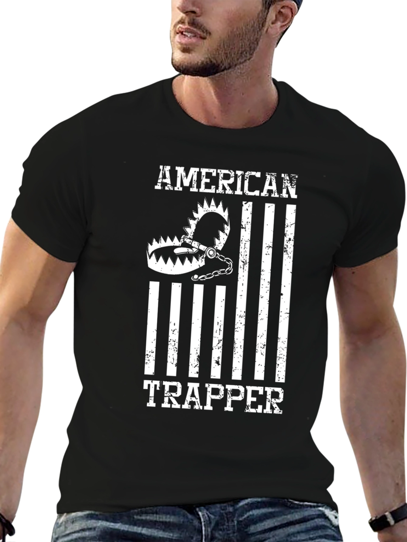 American Trapper Patriotic T-Shirt