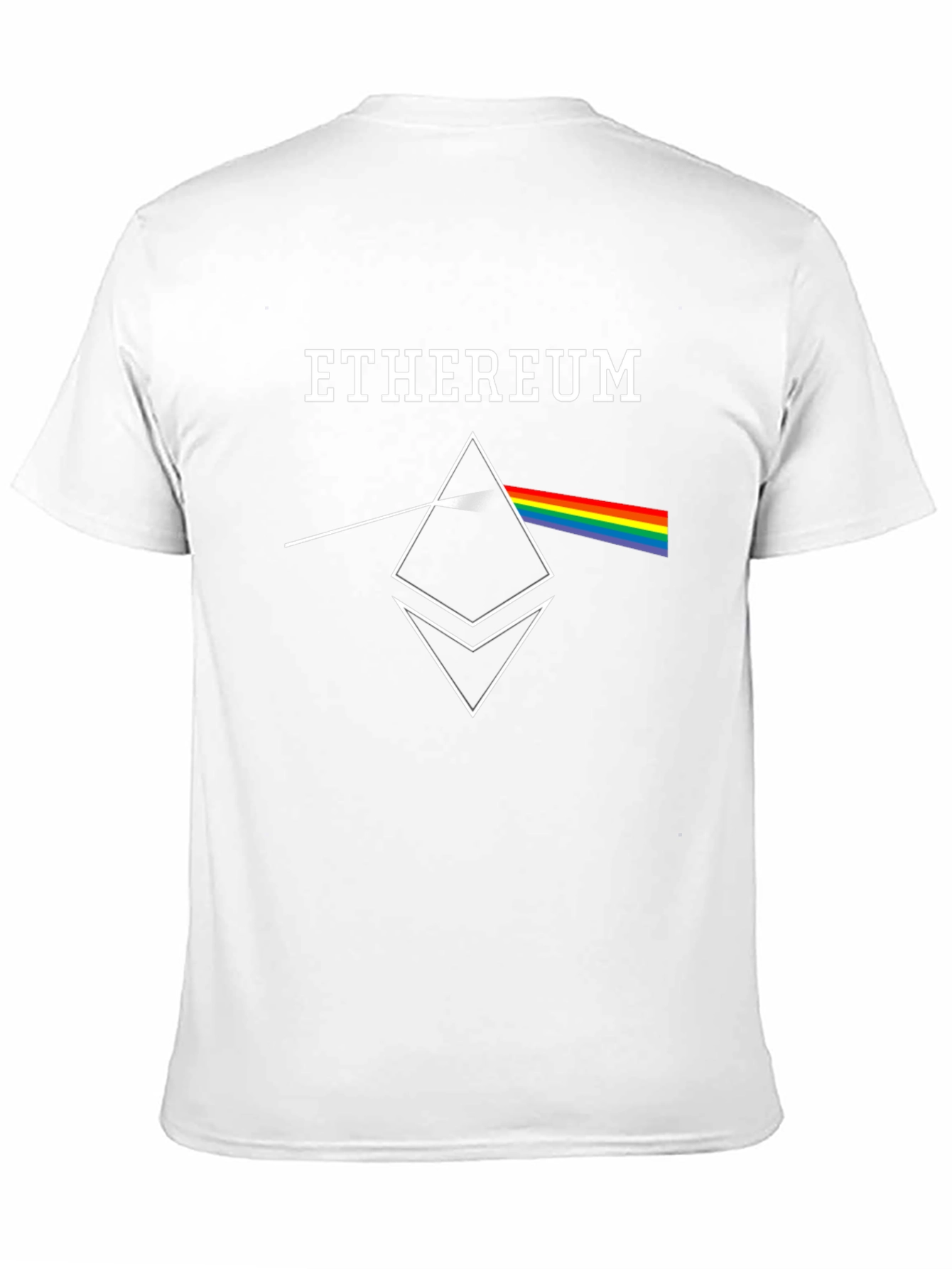 Ethereum Prism T-Shirt - Dark Side Crypto Tee