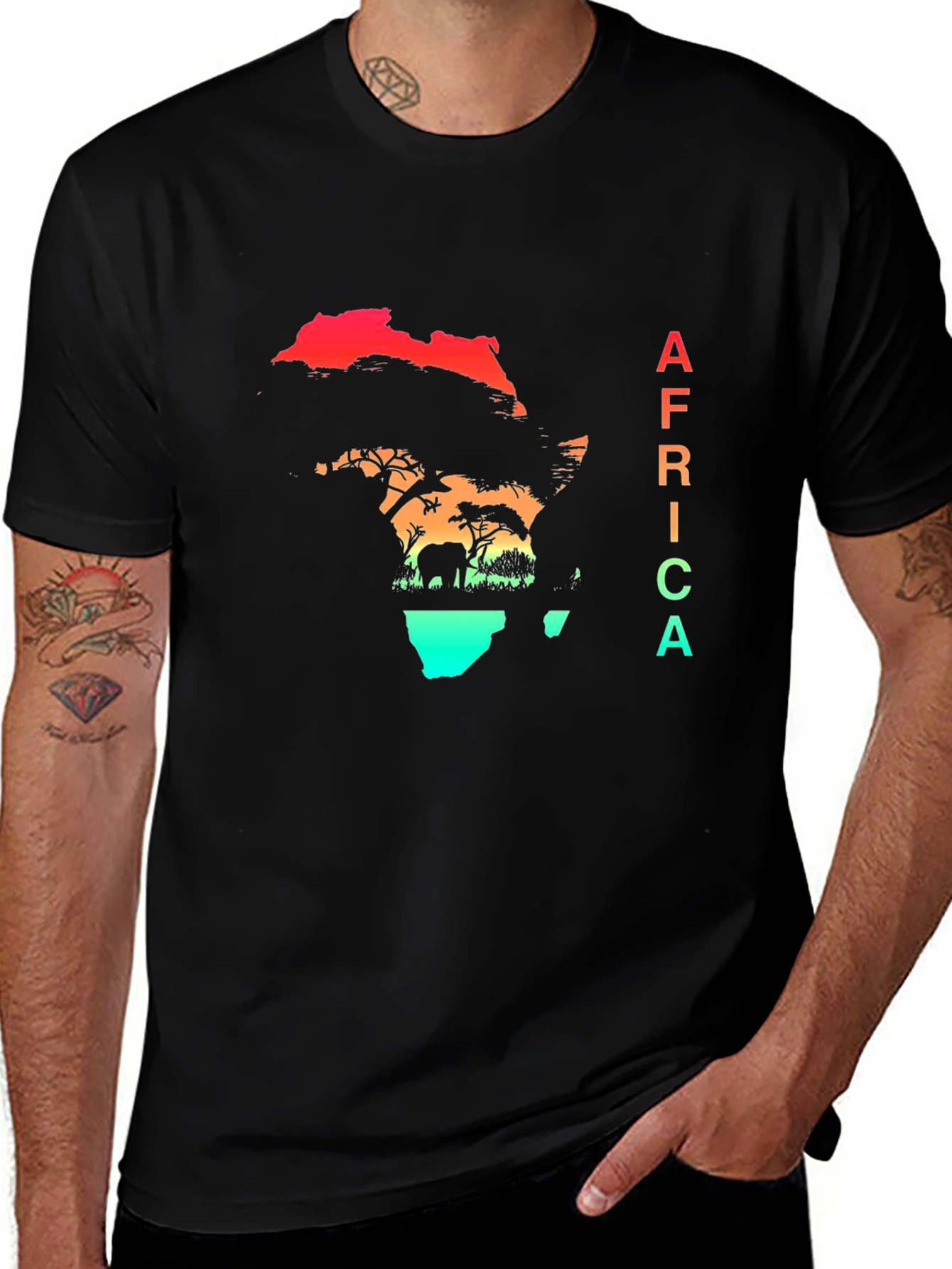 Africa Silhouette T-Shirt
