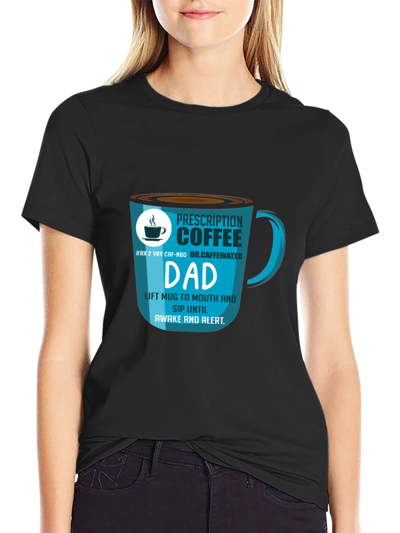 Prescription Coffee Dad T-Shirt