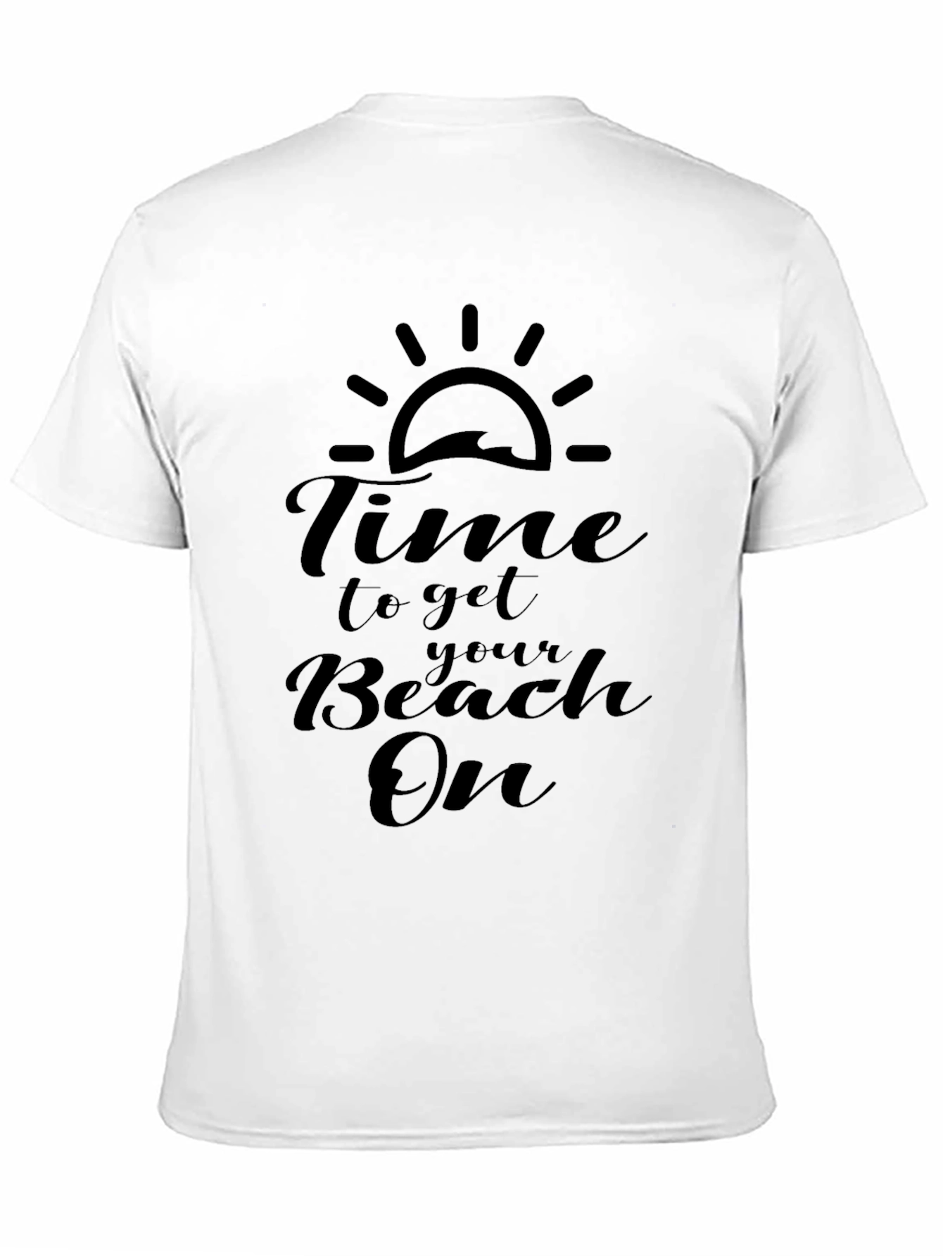 Time to Beach On Graphic Tee