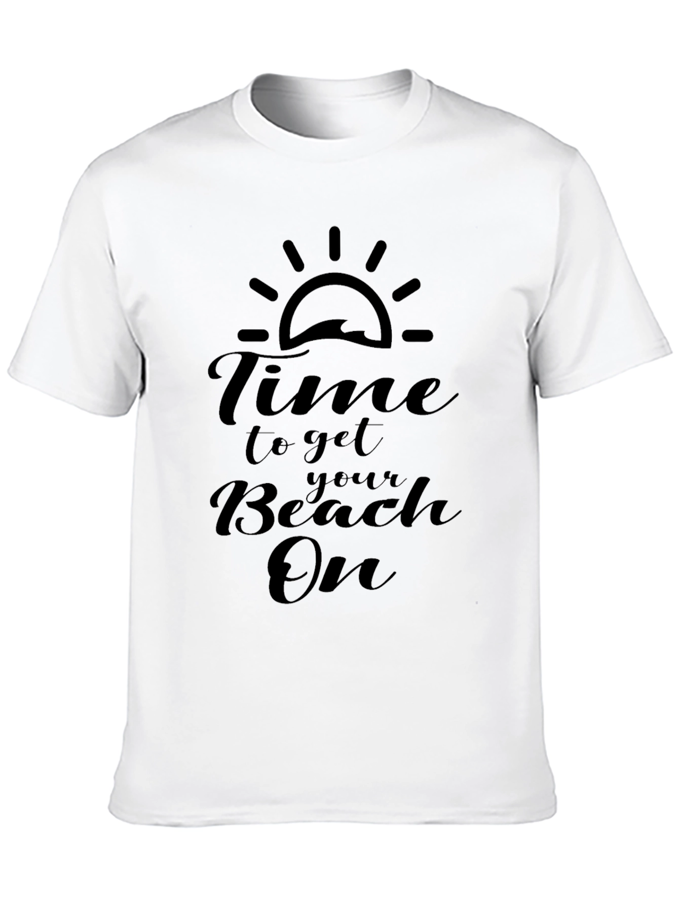 Time to Beach On Graphic Tee