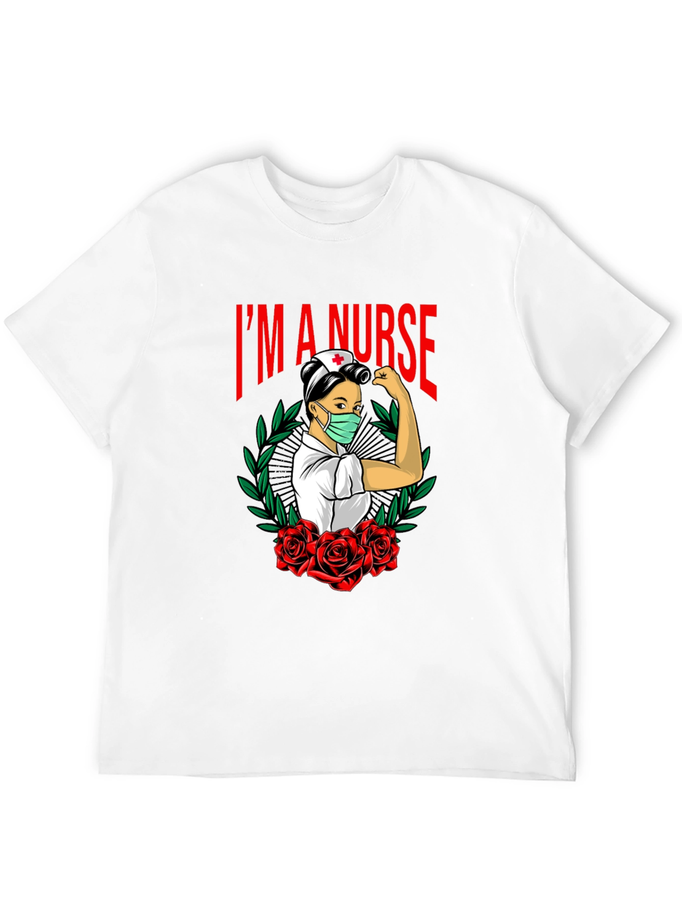 Im A Nurse Black Graphic T-Shirt