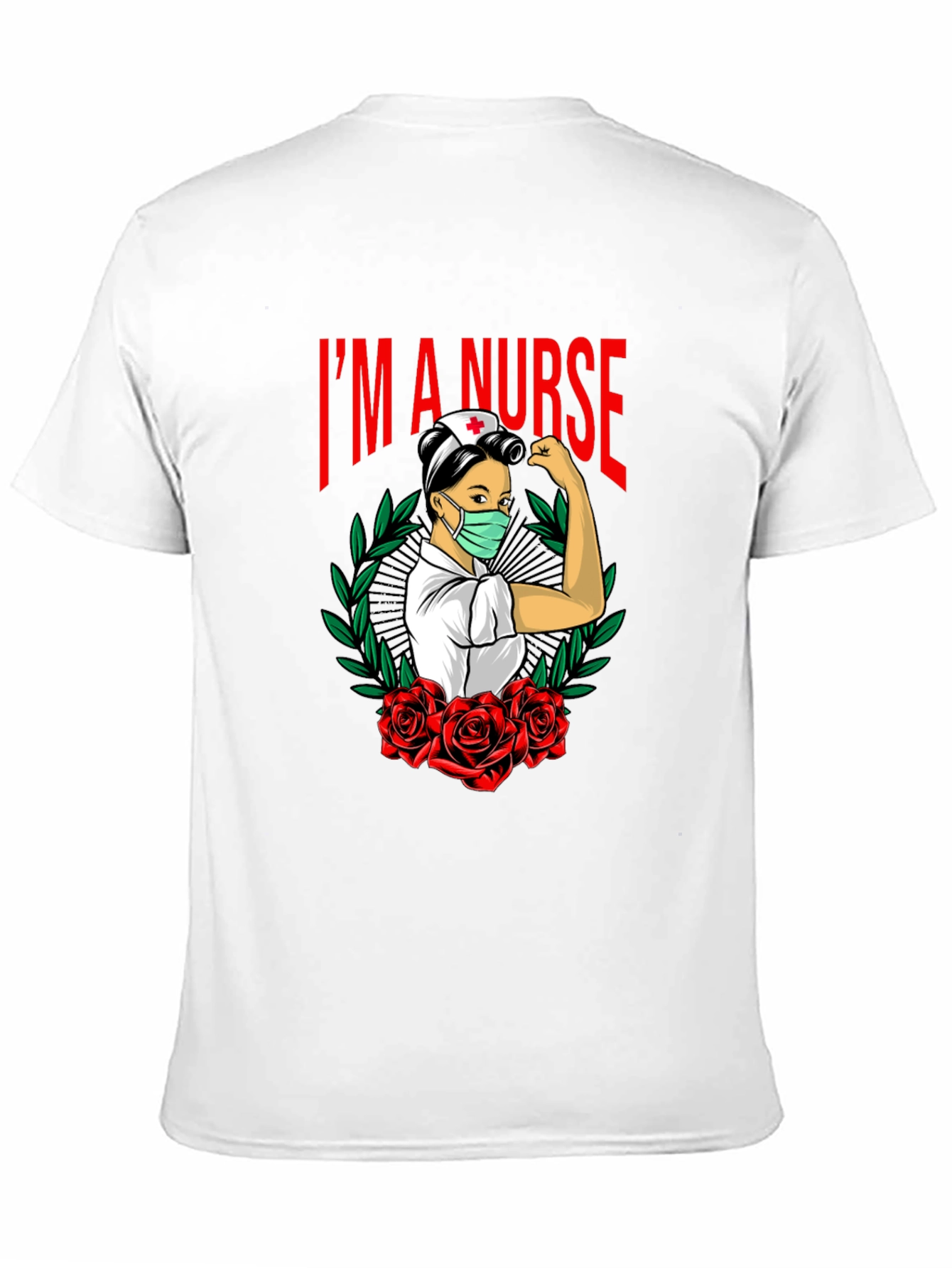 Im A Nurse Black Graphic T-Shirt