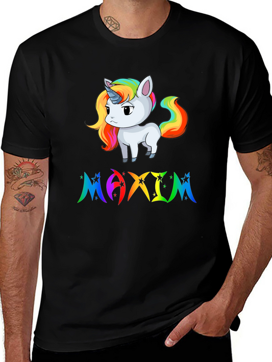 Maxim Unicorn Rainbow T-Shirt