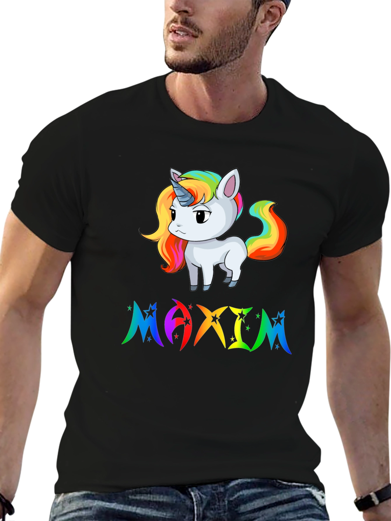 Maxim Unicorn Rainbow T-Shirt