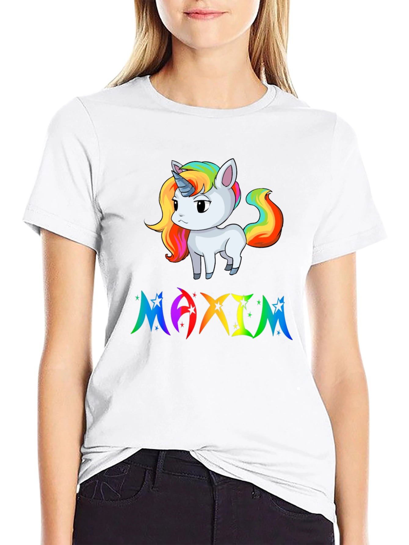 Maxim Unicorn Rainbow T-Shirt