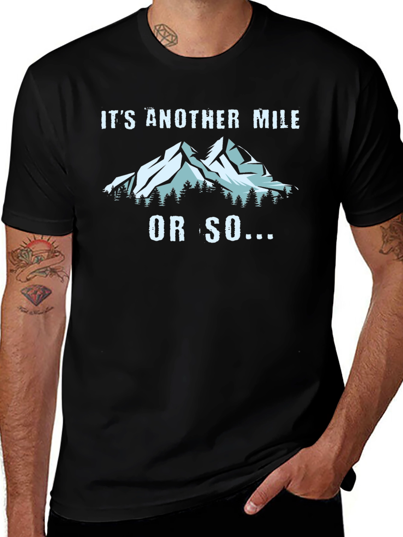 Another Mile T-Shirt - Hiking Adventure Graphic Tee