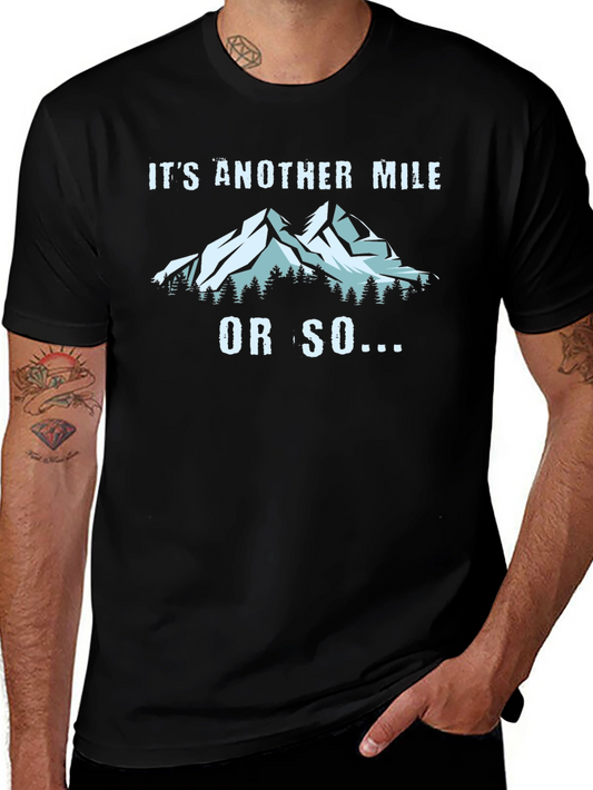 Another Mile T-Shirt - Hiking Adventure Graphic Tee