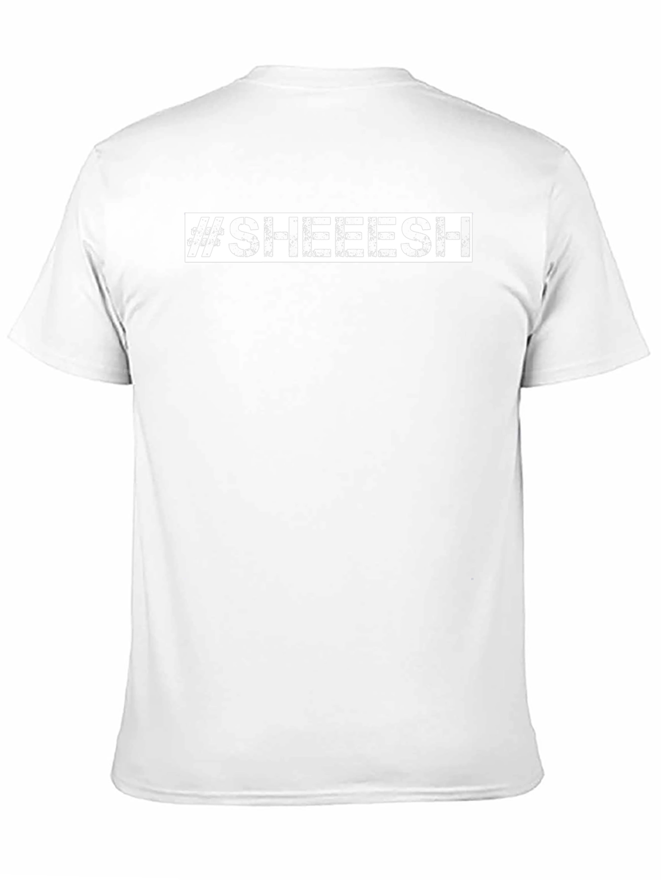 #SHEEESH Graphic Print Black Cotton T-Shirt