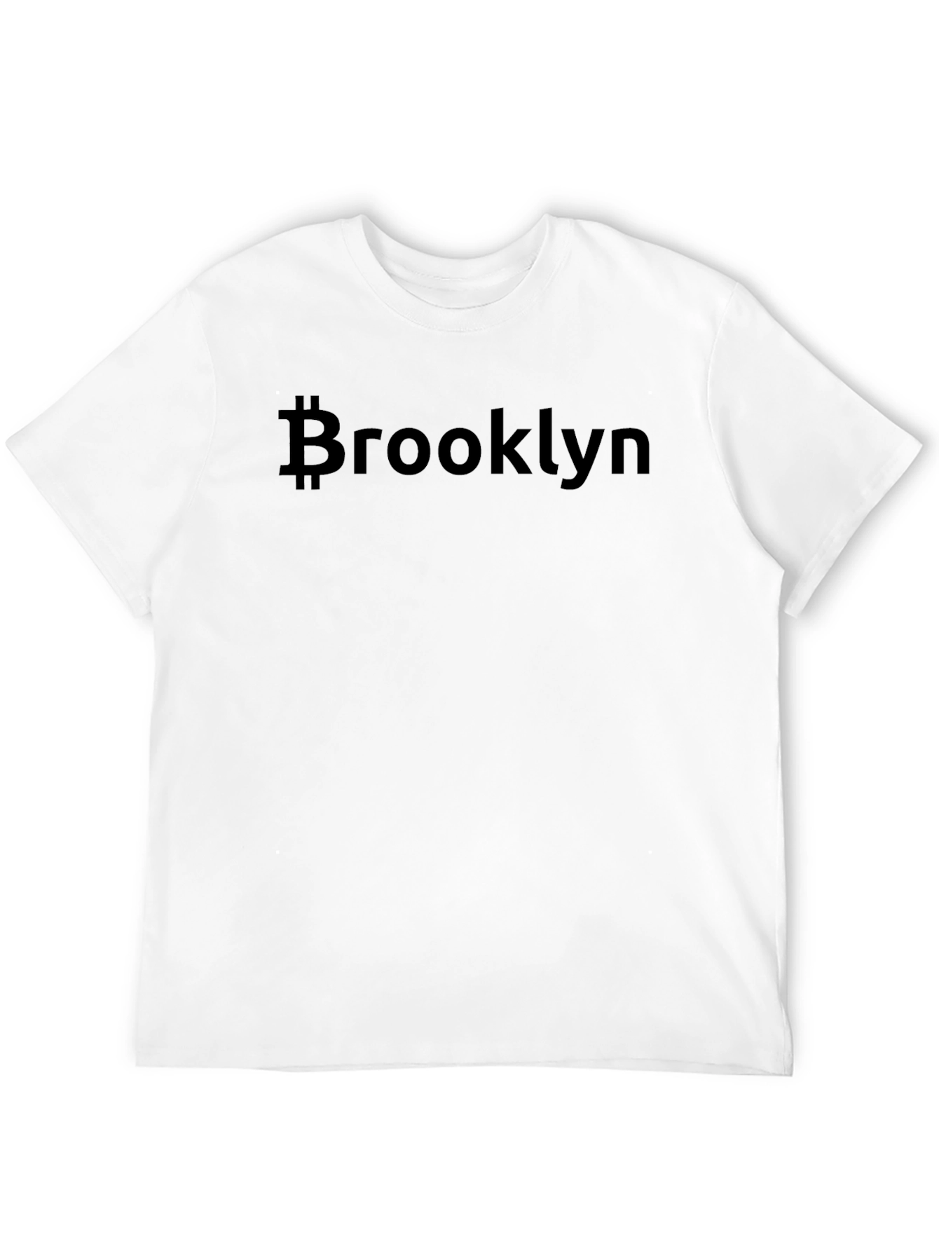 Brooklyn Bitcoin Tee - Black Graphic T-Shirt