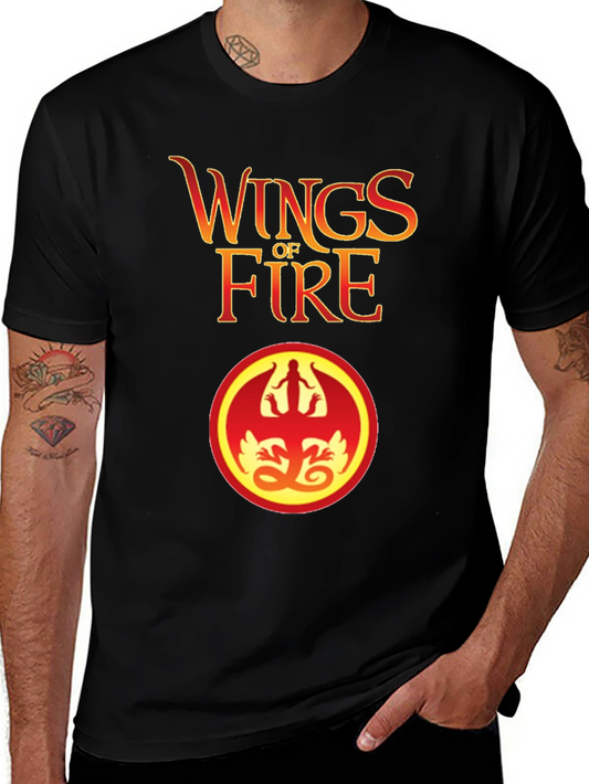 Wings of Fire Graphic Tee - Dragon Emblem