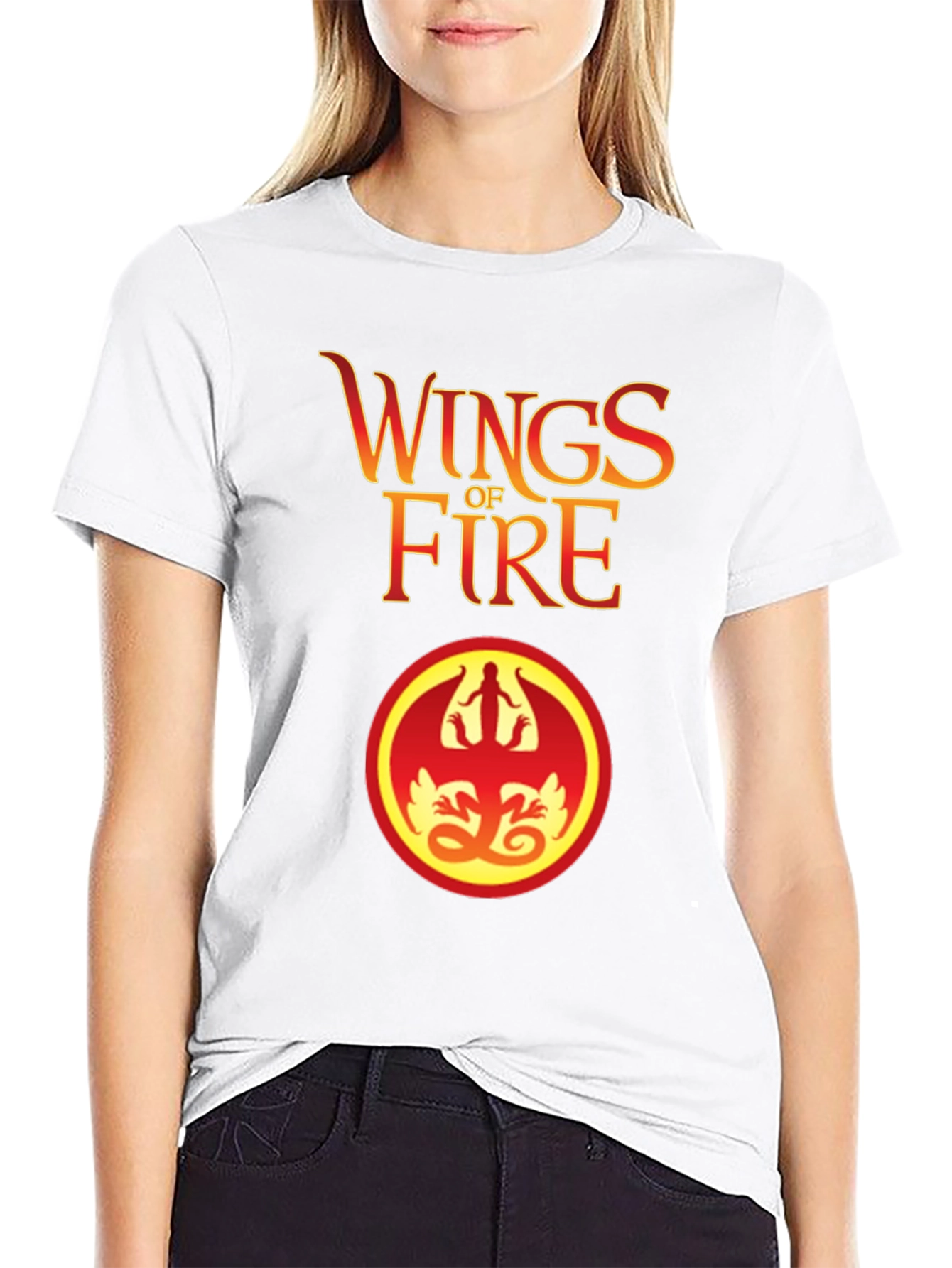 Wings of Fire Graphic Tee - Dragon Emblem