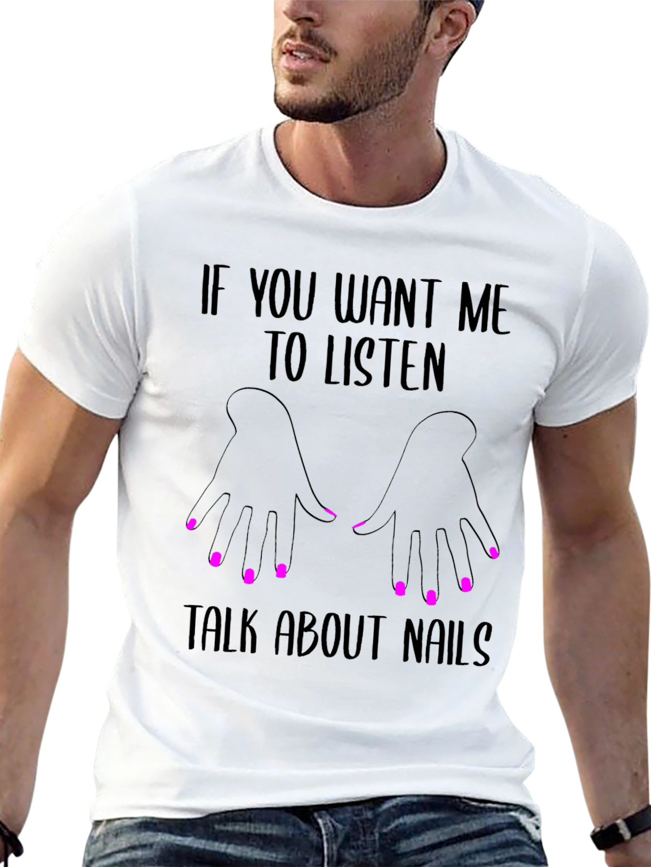 Talk About Nails Graphic Tee