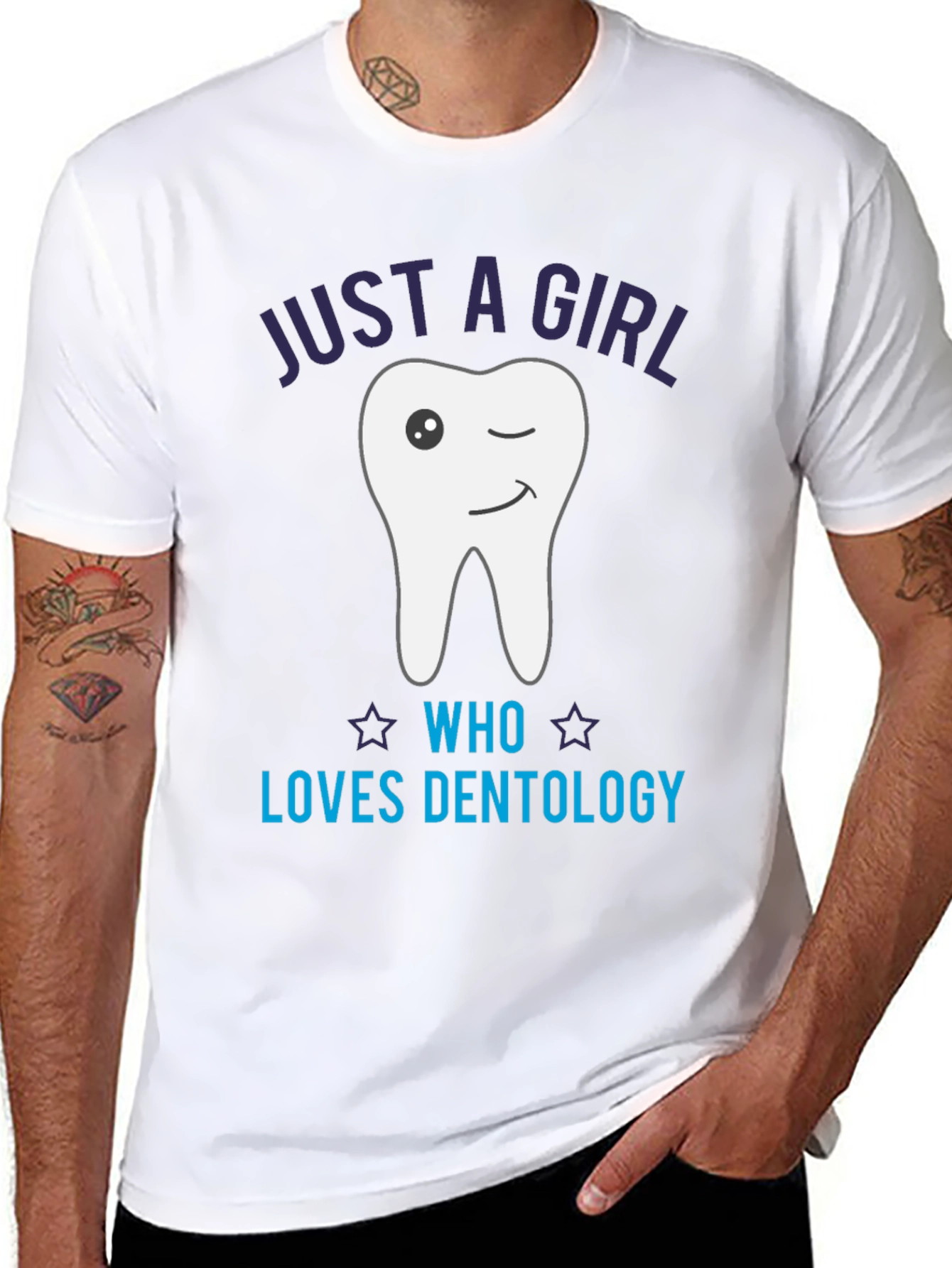 Just a Girl Who Loves Dentology T-Shirt
