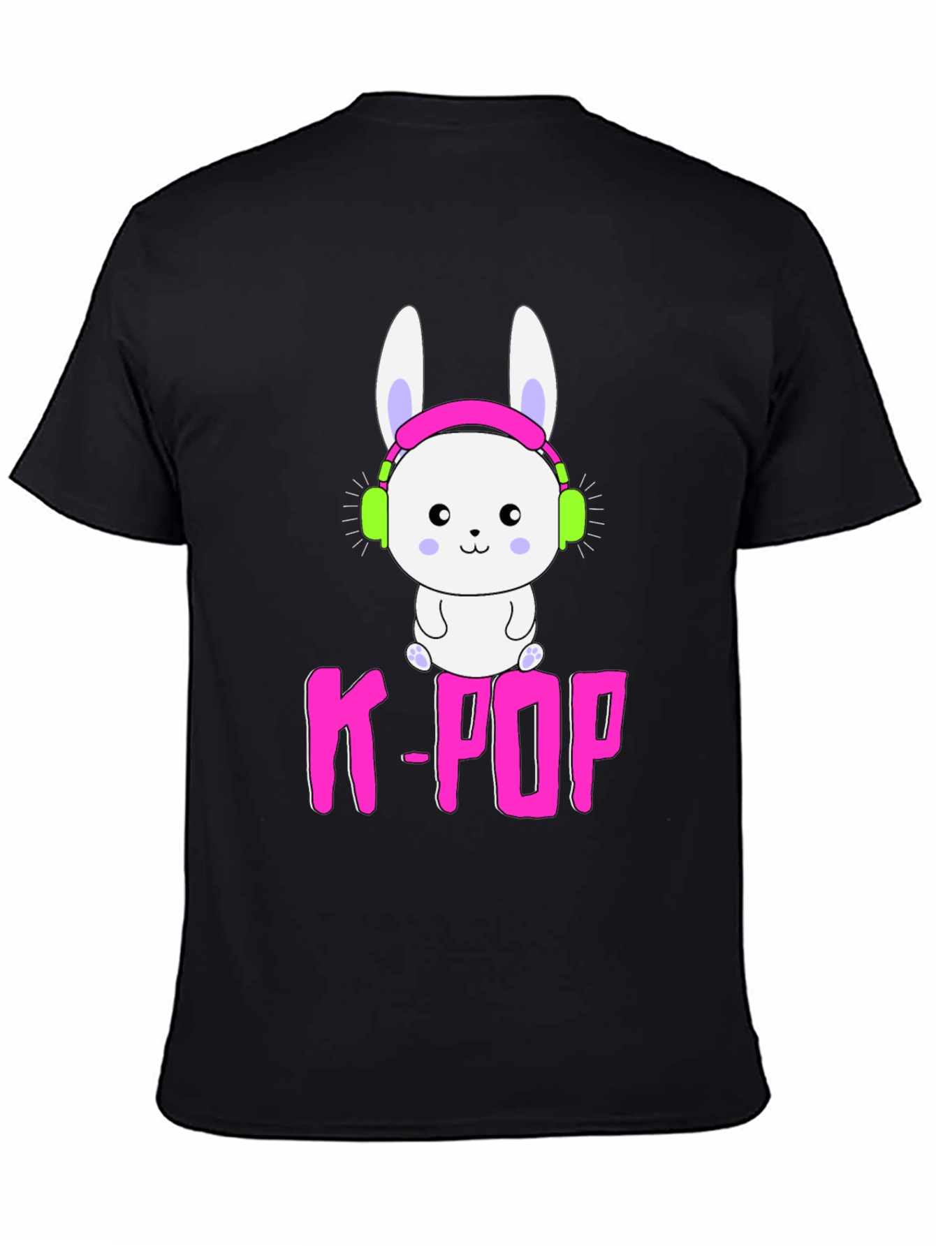 K-Pop Bunny Graphic Tee - Unisex