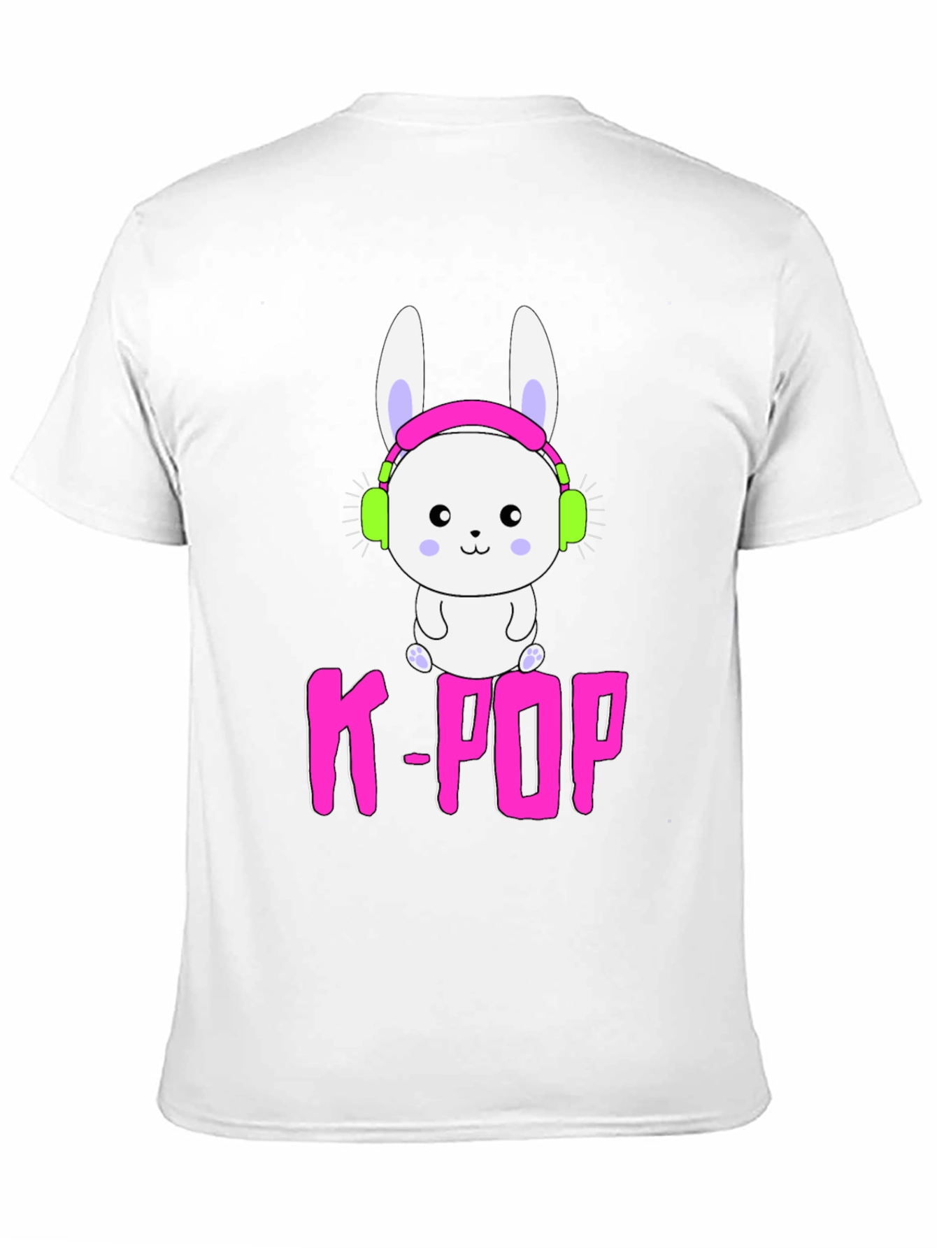 K-Pop Bunny Graphic Tee - Unisex