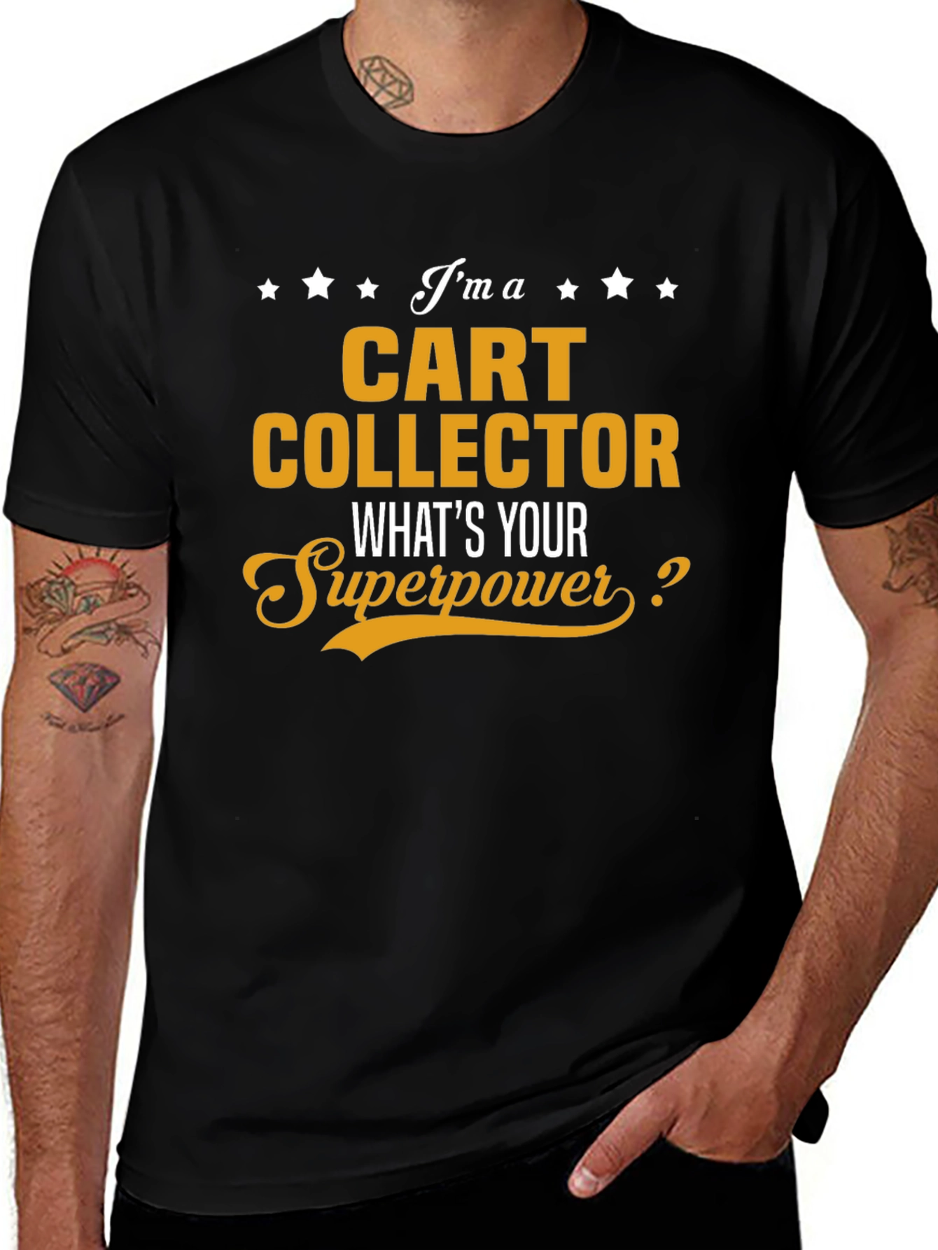 Cart Collector Superpower T-Shirt
