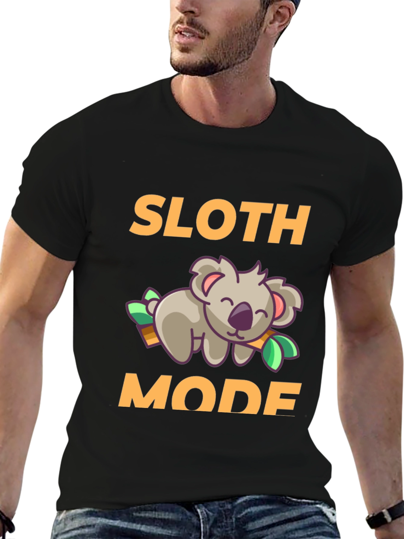 Sloth Mode Tee - Cute Koala Relaxing T-Shirt