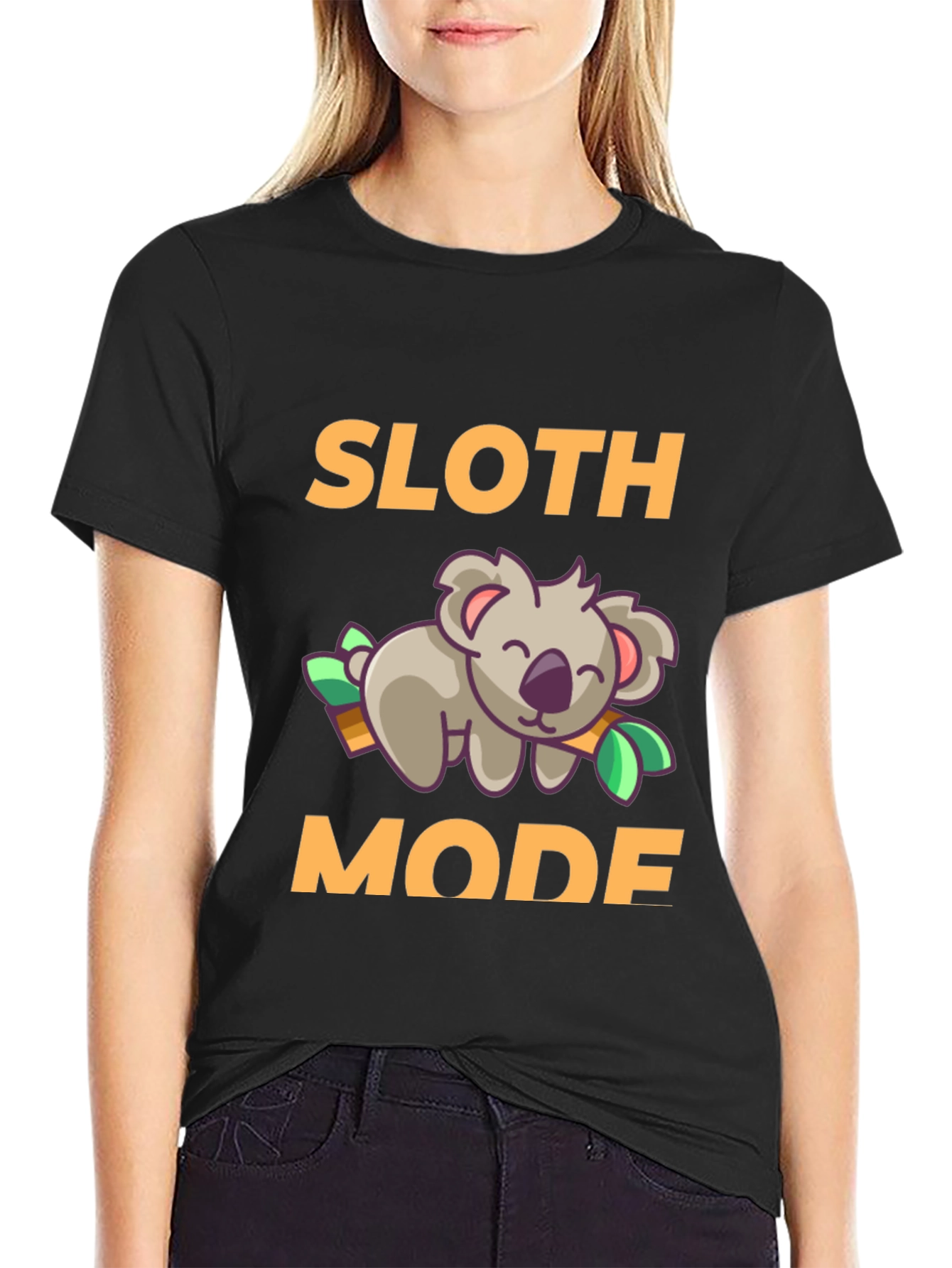 Sloth Mode Tee - Cute Koala Relaxing T-Shirt