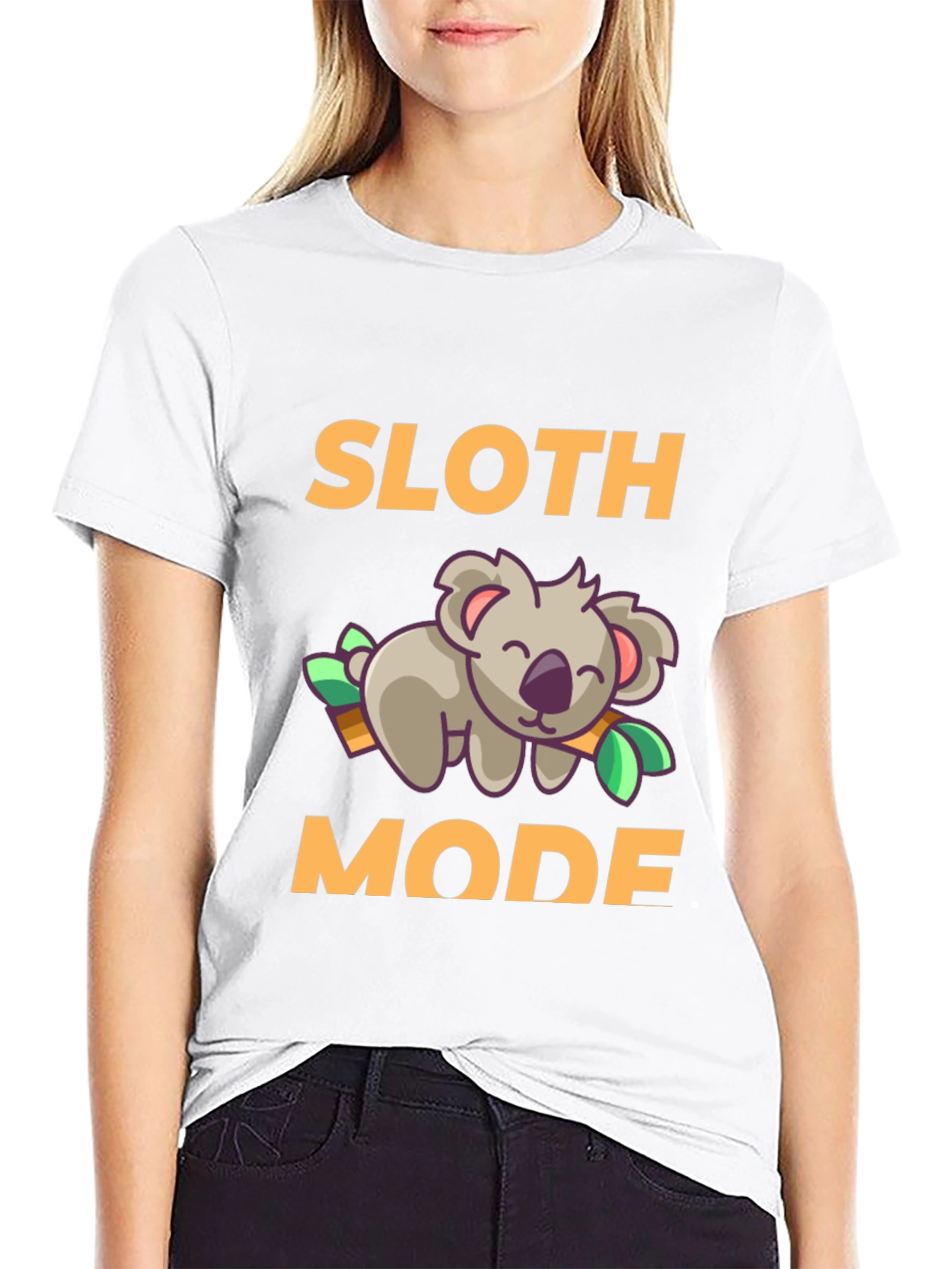 Sloth Mode Tee - Cute Koala Relaxing T-Shirt
