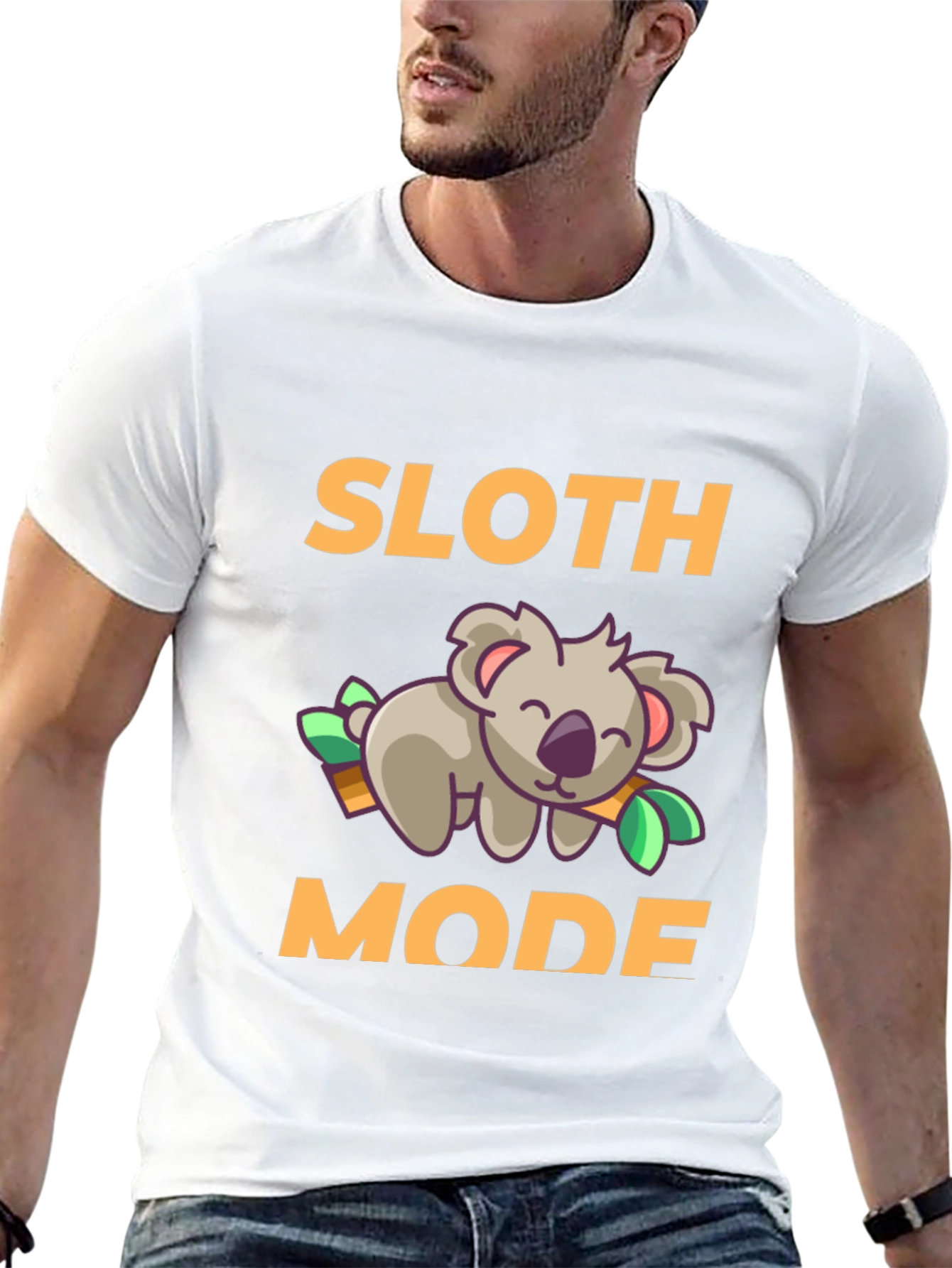 Sloth Mode Tee - Cute Koala Relaxing T-Shirt