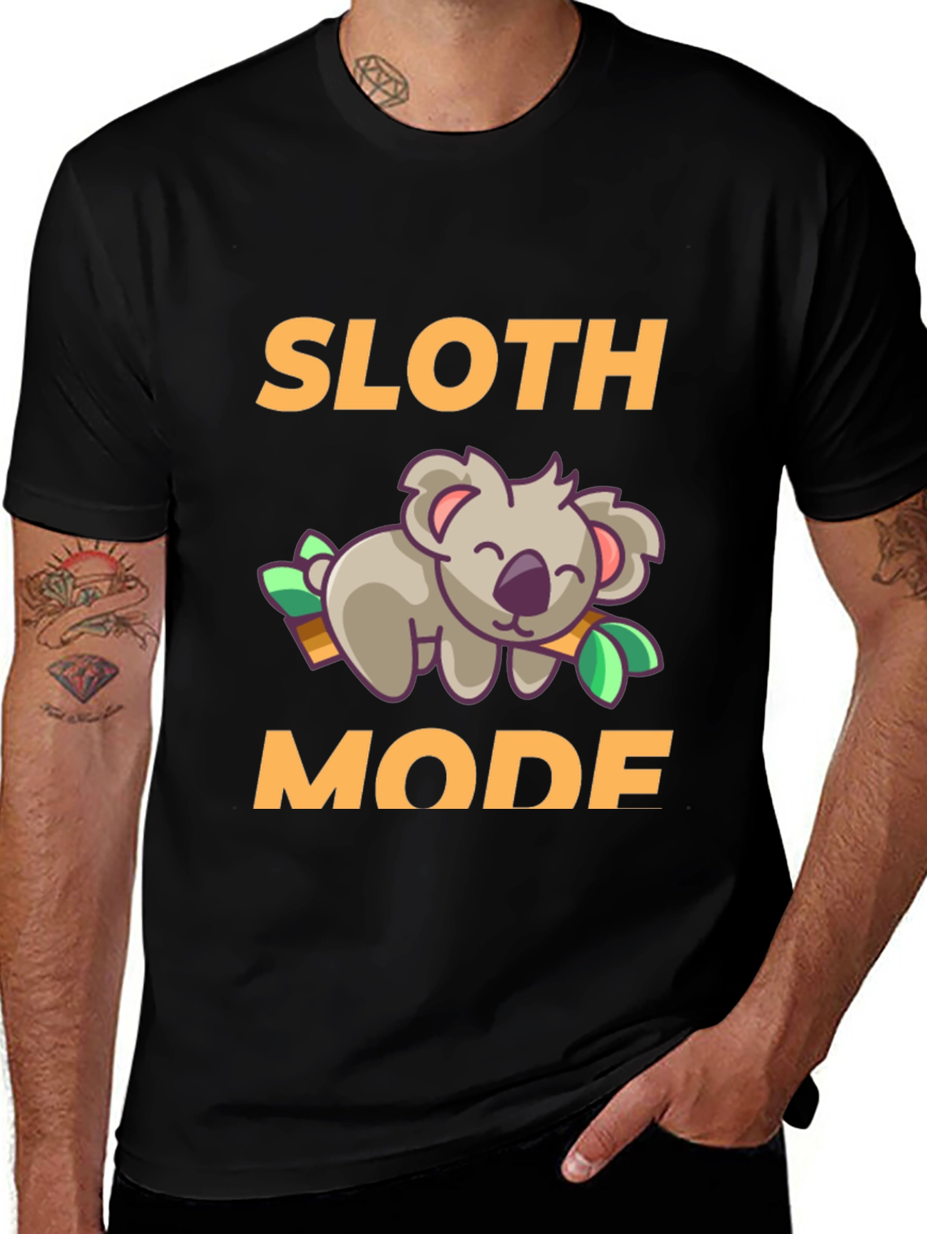 Sloth Mode Tee - Cute Koala Relaxing T-Shirt