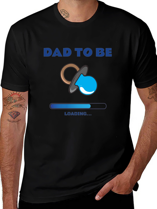 Dad To Be Loading Baby Announcement T-Shirt