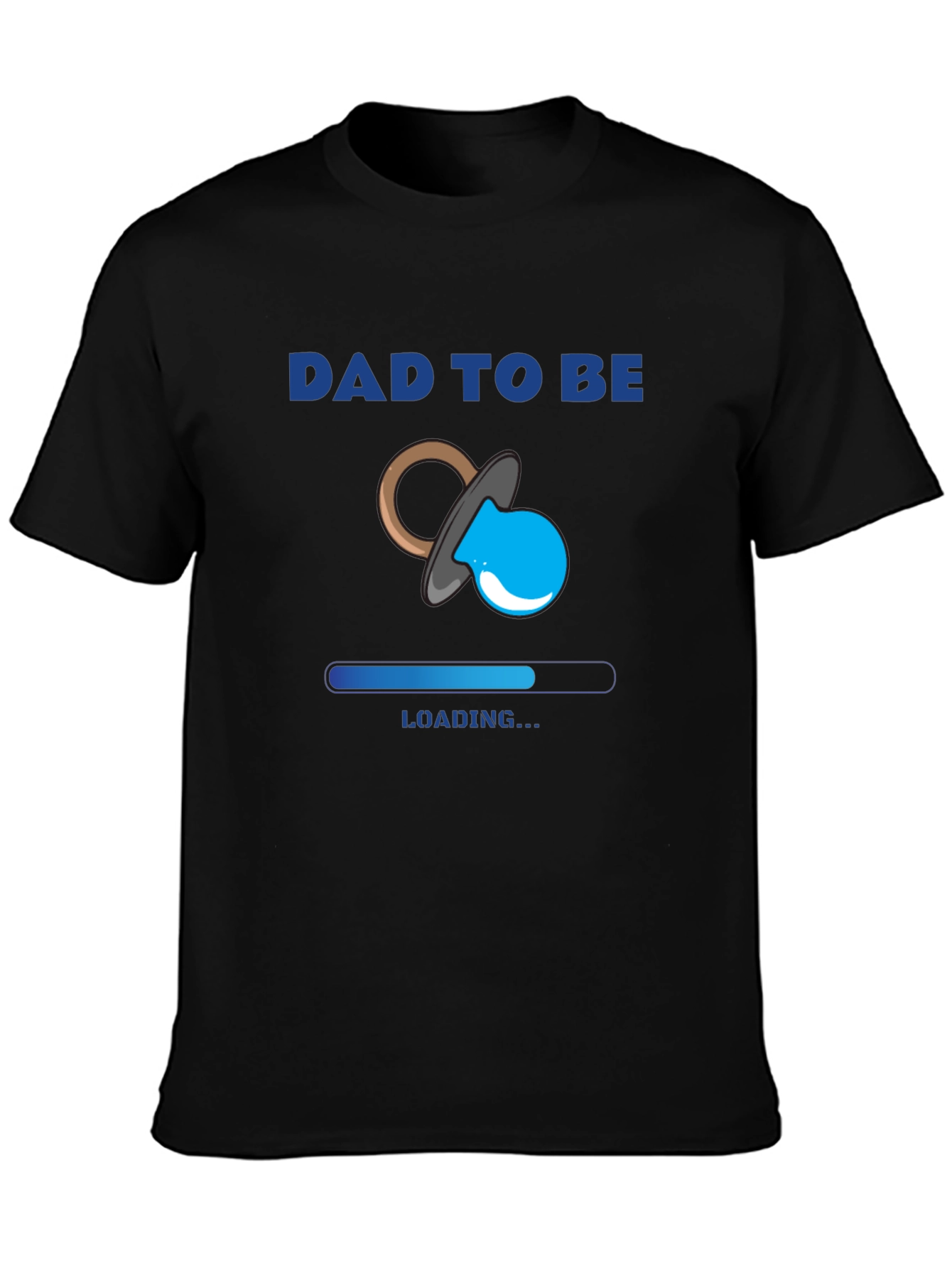 Dad To Be Loading Baby Announcement T-Shirt