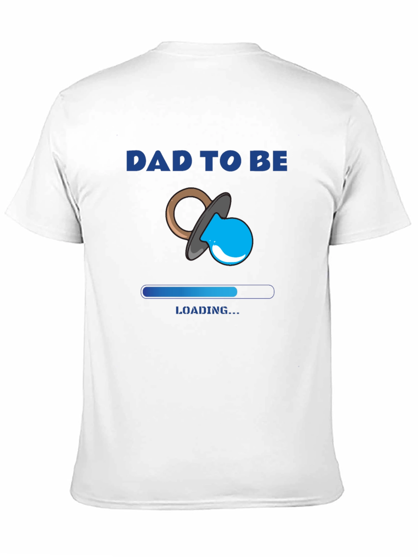 Dad To Be Loading Baby Announcement T-Shirt