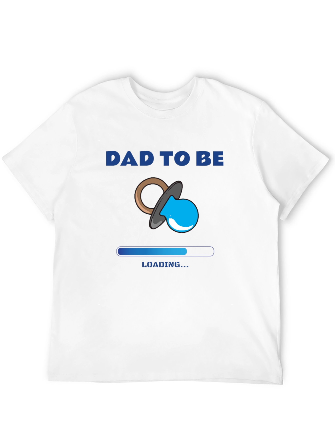 Dad To Be Loading Baby Announcement T-Shirt