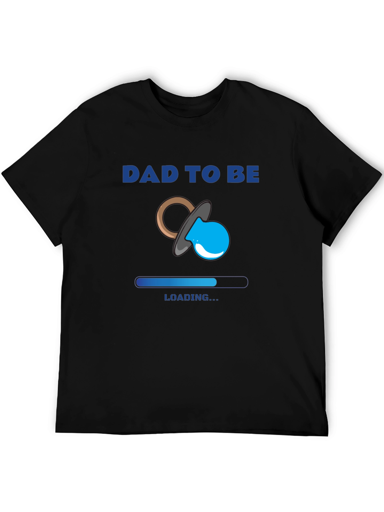 Dad To Be Loading Baby Announcement T-Shirt