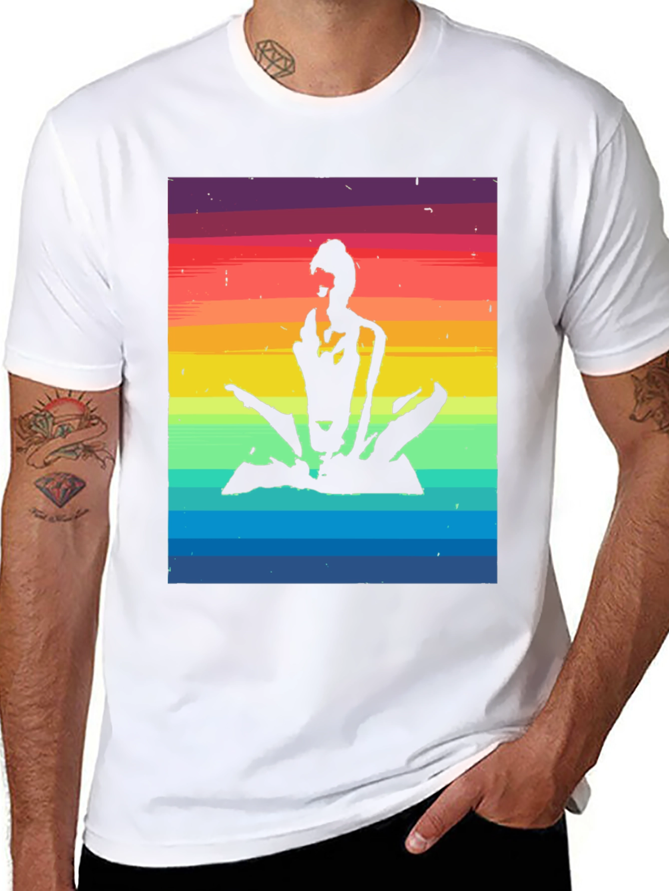 Rainbow Meditation T-Shirt