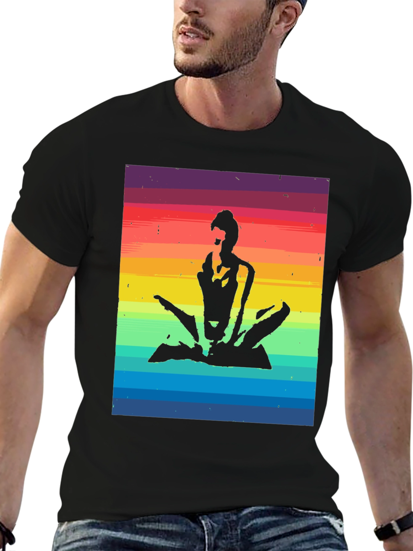 Rainbow Meditation T-Shirt