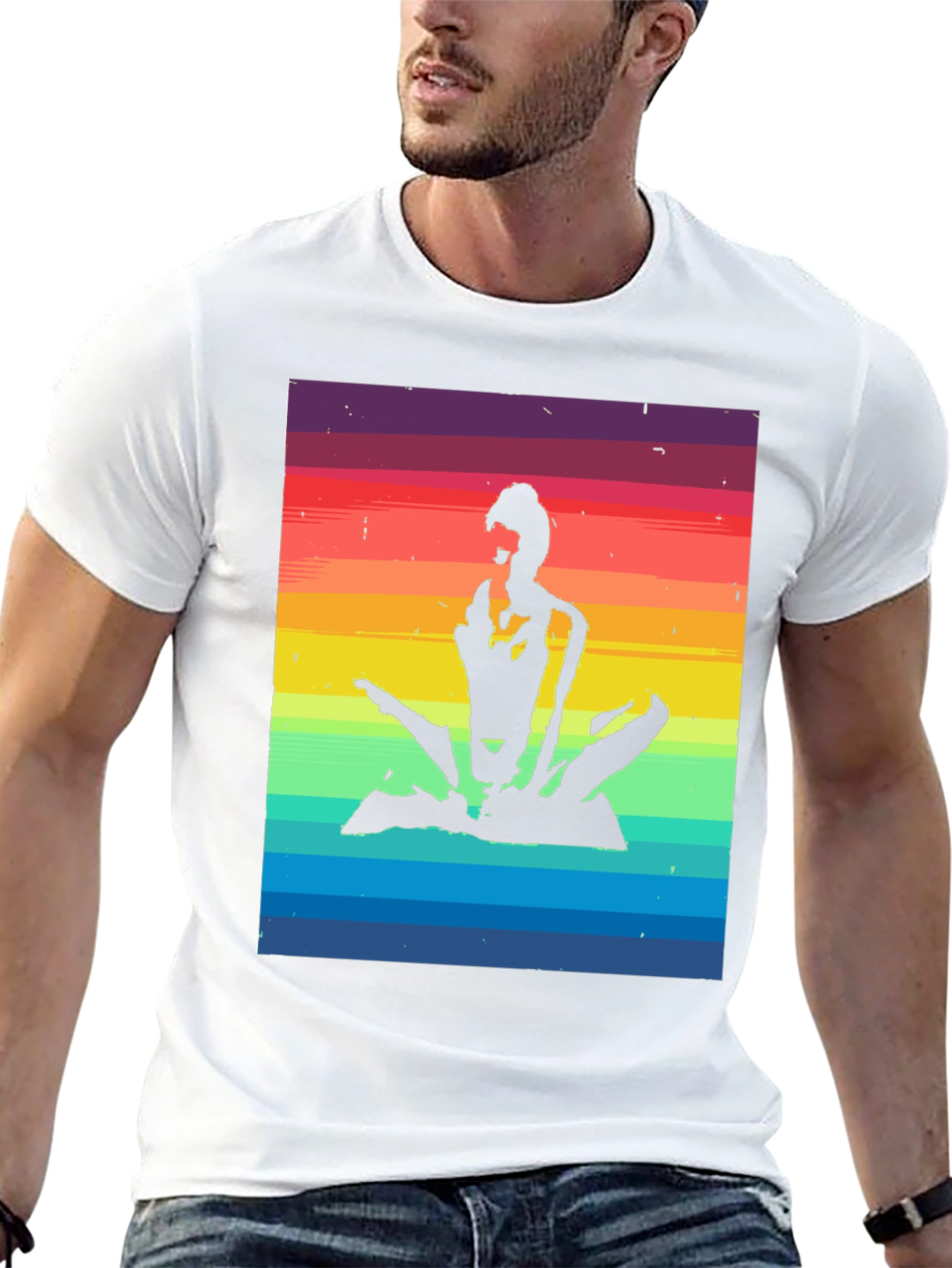 Rainbow Meditation T-Shirt