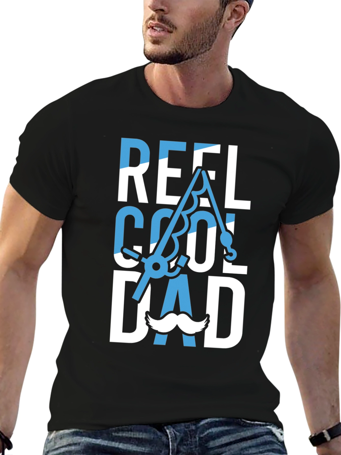 Reel Cool Dad T-Shirt - Fishing Lover Gift