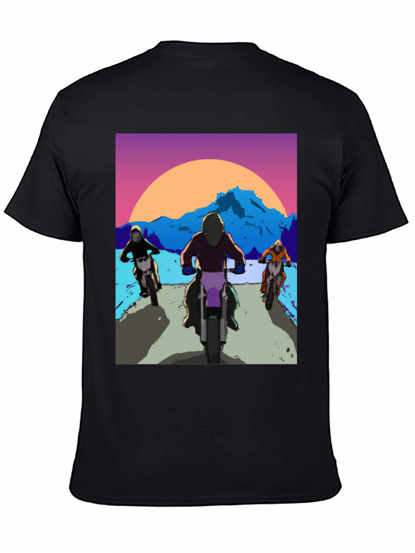 Retro Motorcycle Riders T-Shirt