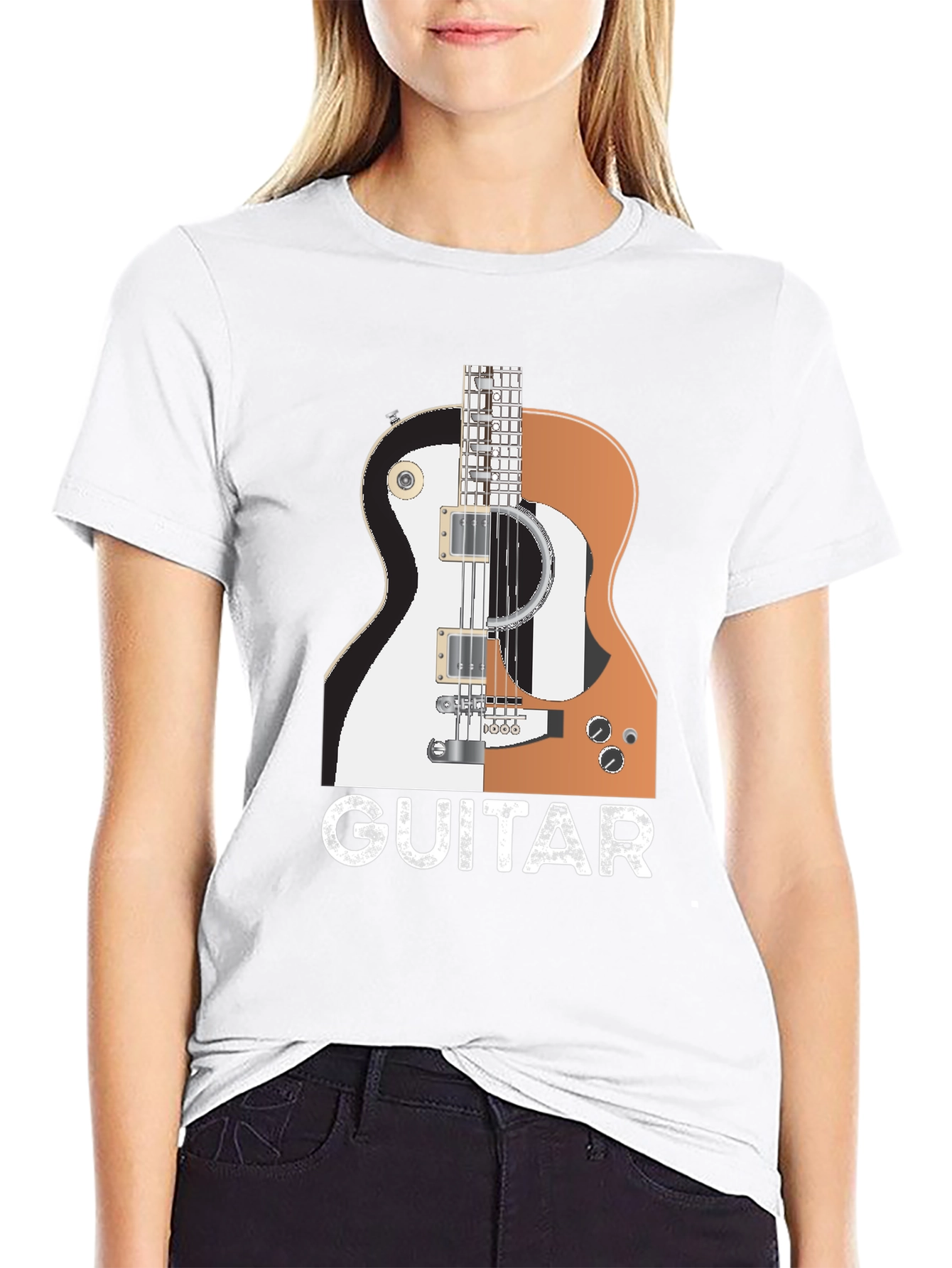 Guitar Graphic T-Shirt - Music Lover Tee