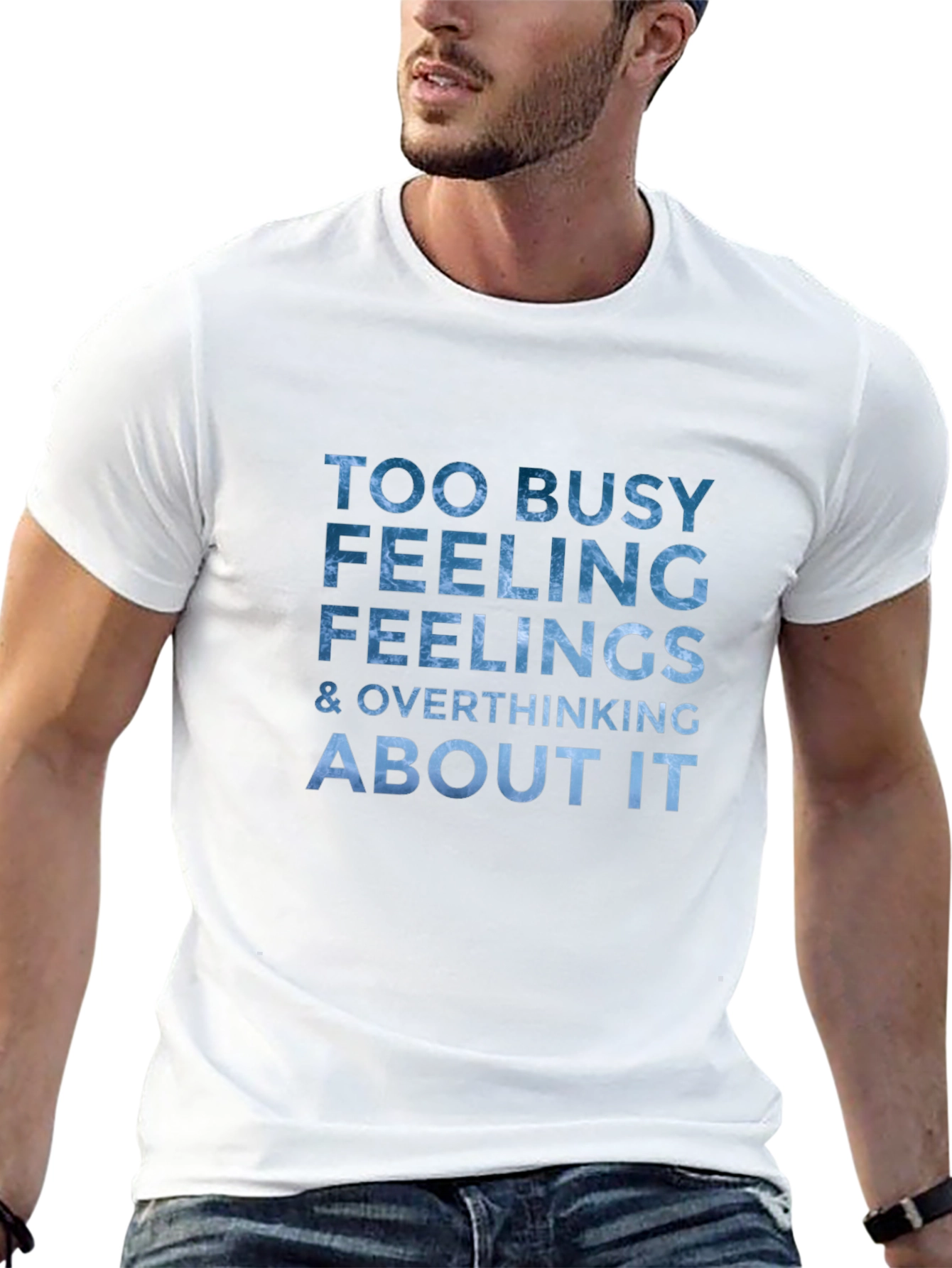 Busy Feeling Graphic T-Shirt - Overthinking Tee