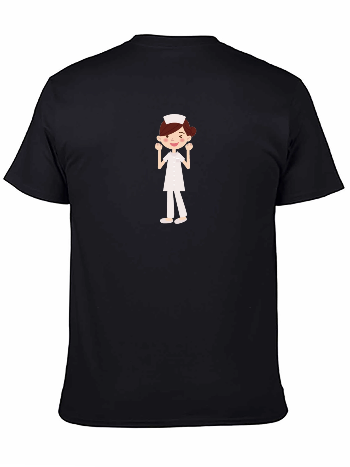Nurse Graphic Tee - Unisex Black T-Shirt