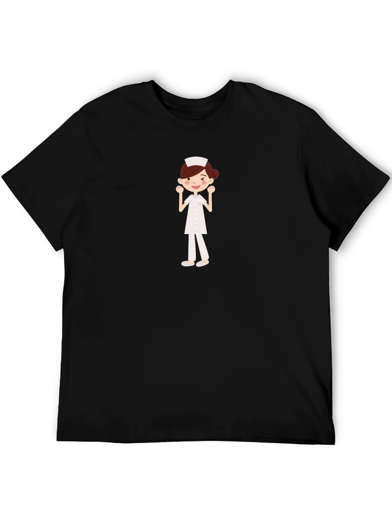 Nurse Graphic Tee - Unisex Black T-Shirt