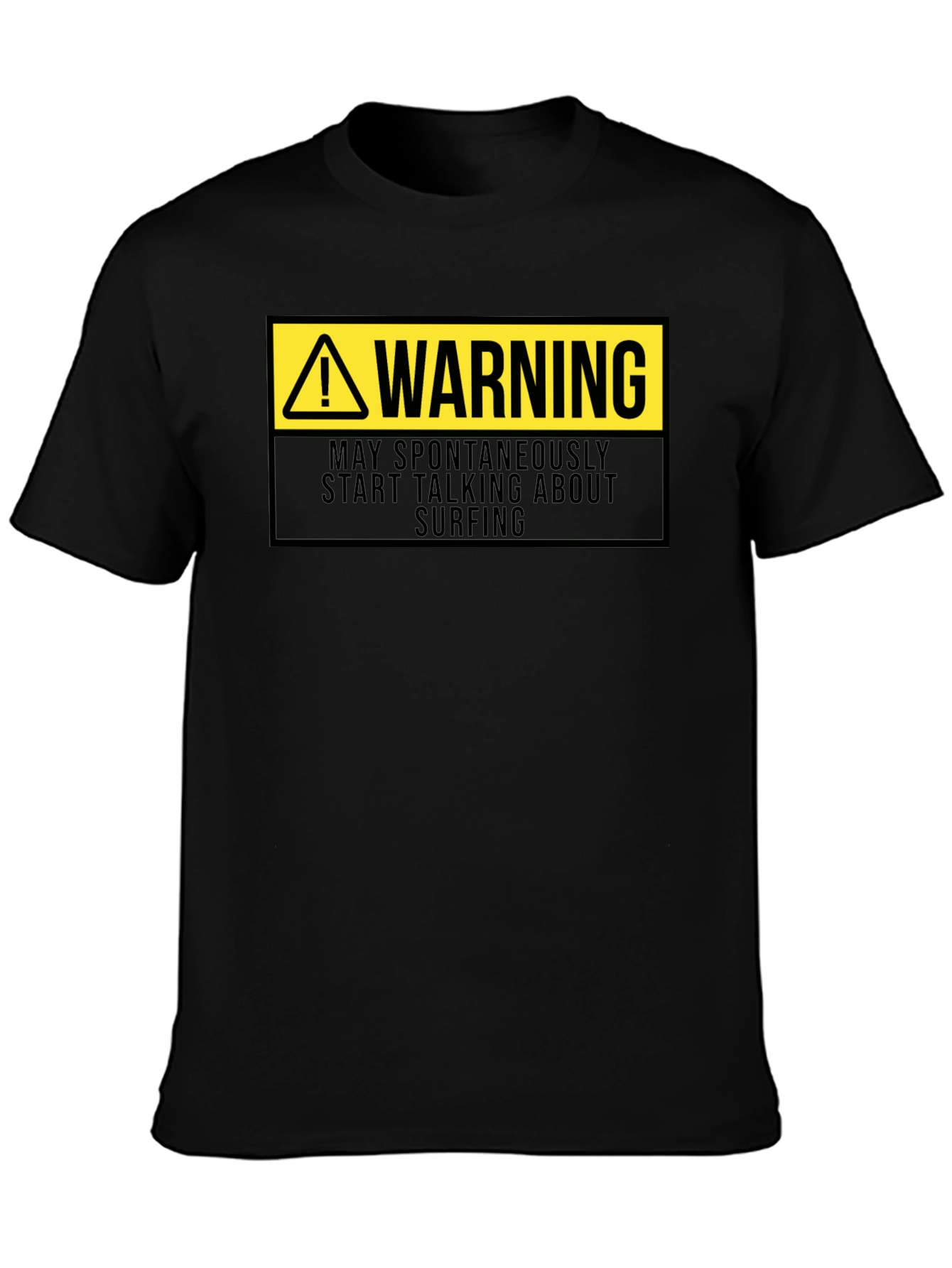 Warning Surfing T-Shirt